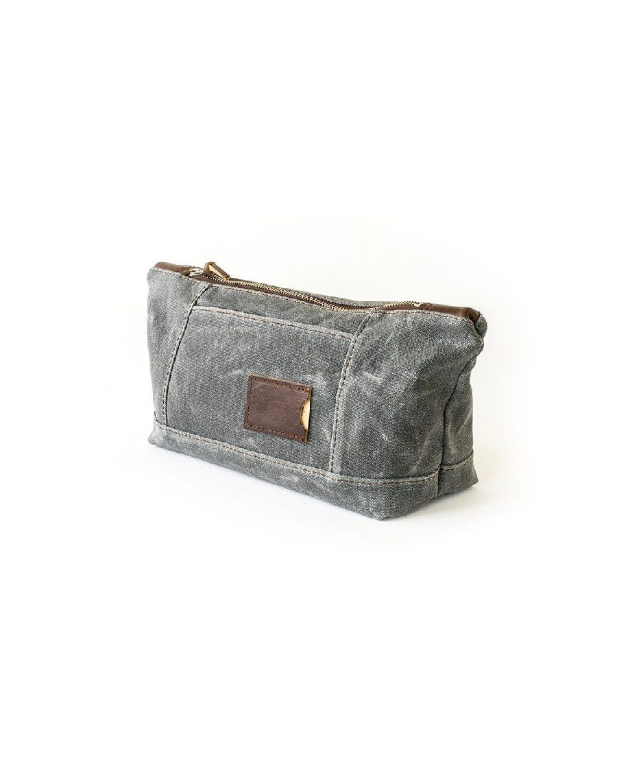 Waxed Canvas Toiletry Bag