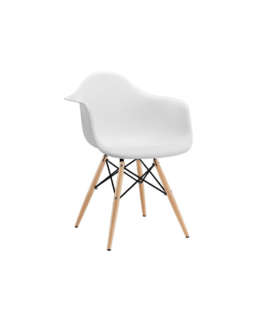 Modway Wood Pyramid Armchair