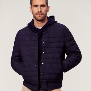 Sheepskin leather jacket