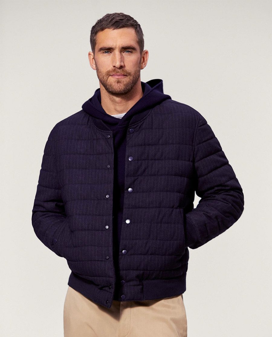 Sheepskin leather jacket