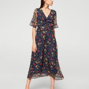 Crossover Sequinned Dress