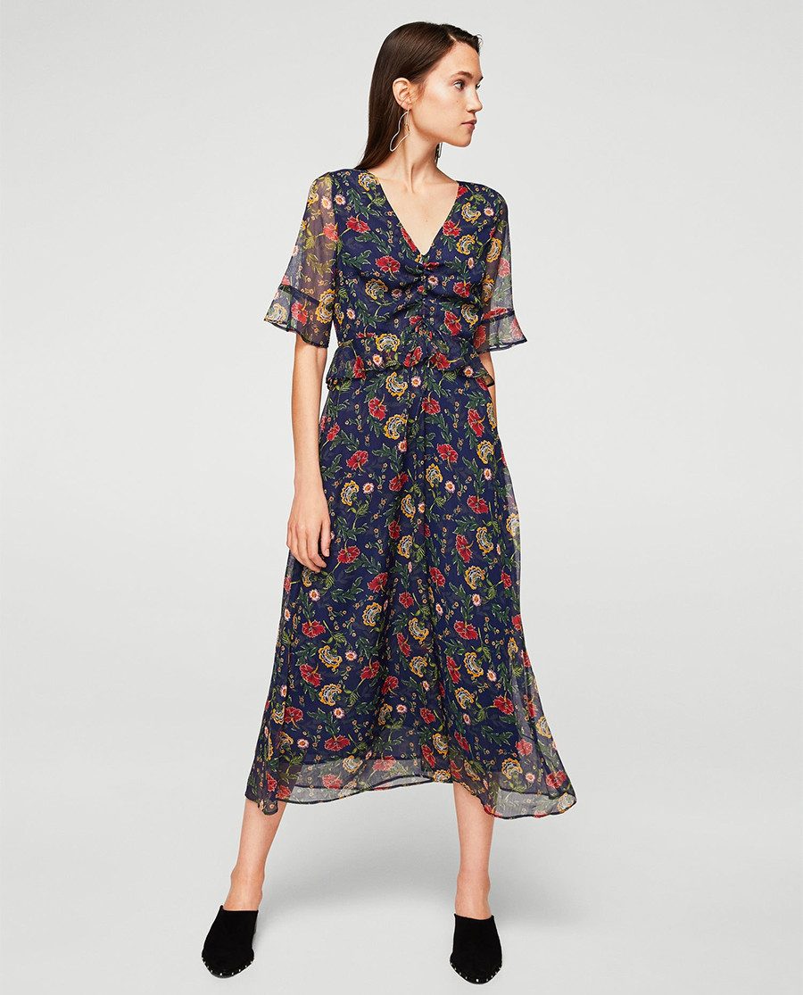 Crossover Sequinned Dress